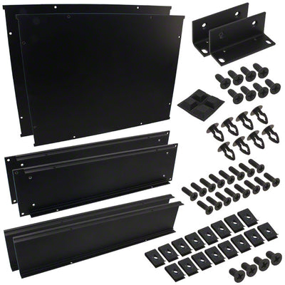 RM2U1913SBK by Hammond Manufacturing - CHASSIS 13X16.6X3.5"" BLACK