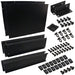 RM2U1913SBK by Hammond Manufacturing - CHASSIS 13X16.6X3.5"" BLACK