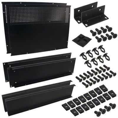 RM2U1913VBK by Hammond Manufacturing - CHASSIS 13X16.6X3.5"" BLACK