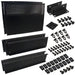RM2U1913VBK by Hammond Manufacturing - CHASSIS 13X16.6X3.5"" BLACK