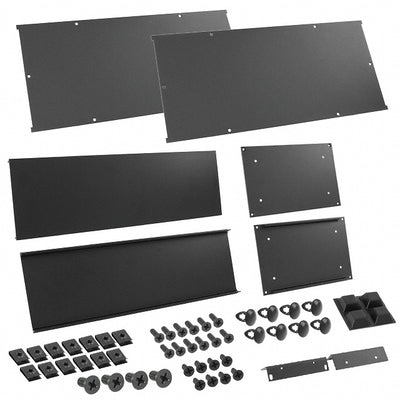 RM3U1908SBK by Hammond Manufacturing - CHASSIS 8X16.6X5.25"" BLACK