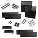RM3U1918VBK by Hammond Manufacturing - CHASSIS 18X16.6X5.3"" BLACK