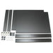 RMCS190113BK1 by Hammond Manufacturing - RACK ALUM 13X17X1.75 BLK