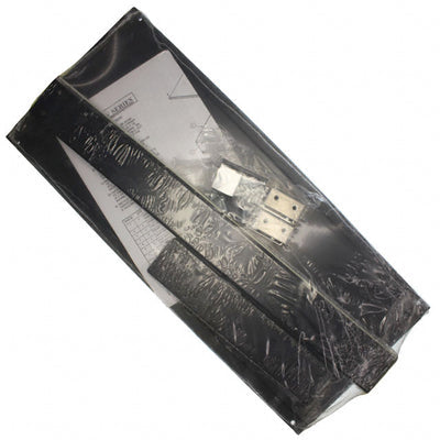 RMCS19018BK1 by Hammond Manufacturing - RACK ALUM 8X17X1.75 BLK