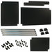 RMCS190813BK1 by Hammond Manufacturing - RACK ALUM 13X17X8.75 BLK