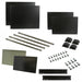 RMCS191015BK1 by Hammond Manufacturing - RACK ALUM 15X17X10.5 BLK