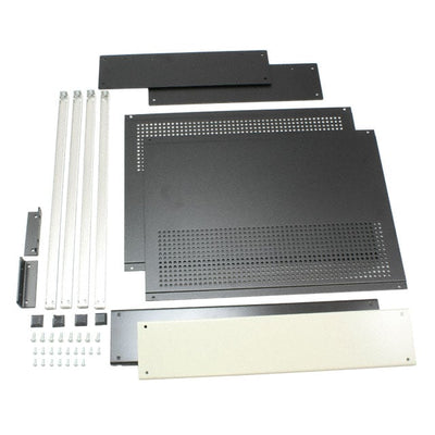 RMCV190313BK1 by Hammond Manufacturing - RACK ALUM 13X17X3.5 BLK