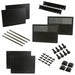 RMCV190813BK1 by Hammond Manufacturing - RACK ALUM 13X17X8.75 BLK
