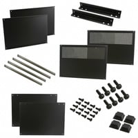 RMCV190813BK1 by Hammond Manufacturing - RACK ALUM 13X17X8.75 BLK