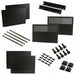 RMCV190813BK1 by Hammond Manufacturing - RACK ALUM 13X17X8.75 BLK