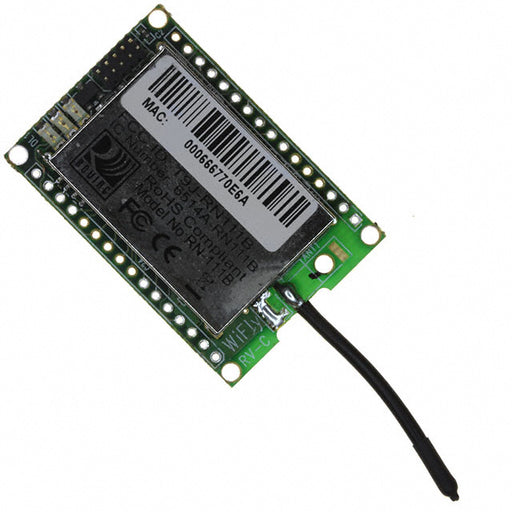 RN-111B-W by Microchip Technology - RF TXRX MODULE WIFI WIRE ANT SMD