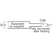 RNF-100-1-WH-SP-CS7465 by TE Connectivity Aerospace, Defense and Marine - HEATSHRINK 1"" WHITE