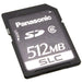 RP-SDFC51DA1 by Panasonic Electronic Components - MEMORY CARD SD 512MB CLASS 6 SLC