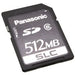 RP-SDFC51DA1 by Panasonic Electronic Components - MEMORY CARD SD 512MB CLASS 6 SLC
