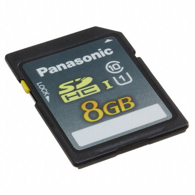RP-SDME08DA1 by Panasonic Electronic Components - MEMORY CARD SDHC 8GB UHS MLC