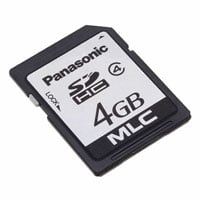 RP-SDPC04DA1 by Panasonic Electronic Components - MEMORY CARD SDHC 4GB CLASS 4 MLC