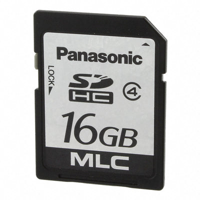 RP-SDPC16DA1 by Panasonic Electronic Components - MEM CARD SDHC 16GB CLASS 4 MLC