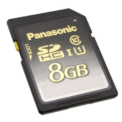 RP-SDQE08DA1 by Panasonic Electronic Components - MEMORY CARD SDHC 8GB UHS PSLC