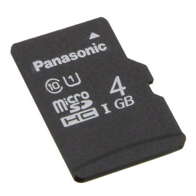 RP-SMPE04DA1 by Panasonic Electronic Components - MEM CARD MICROSDHC 4GB UHS PSLC