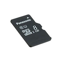 RP-SMPE08DA1 by Panasonic Electronic Components - MEM CARD MICROSDHC 8GB UHS PSLC