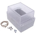 RP1150C by Hammond Manufacturing - BOX PLAS WHT 4.940""L X 3.390""W