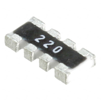RP164PJ680CS by Samsung Electro-Mechanics - RESISTOR ARRAY 4 RES 68 OHM 1206