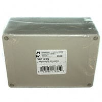 RP1215 by Hammond Manufacturing - BOX ABS GRAY 5.709""L X 4.131""W