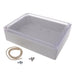 RP1450C by Hammond Manufacturing - BOX PLAS WHT 8.660""L X 6.500""W
