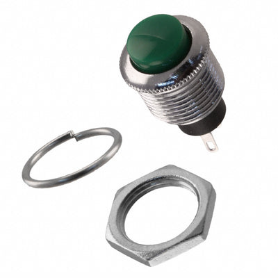 RP3502MAGRN by E-Switch - PUSH SWITCH SPST-NO 3A 120V