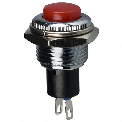 RP3502MBRED by E-Switch - PUSH SWITCH SPST-NC 3A 120V