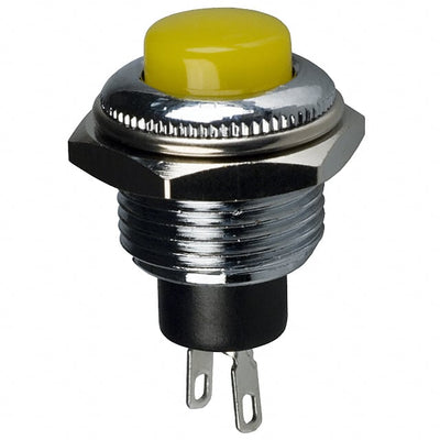RP3502MBYEL by E-Switch - PUSH SWITCH SPST-NC 3A 120V