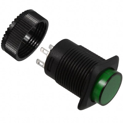 RP3508ABLKGRNGRNNS by E-Switch - PUSH SWITCH SPST-NO 3A 125V