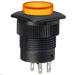 RP3508BBLKYELYELNS by E-Switch - PUSH SWITCH BUTTON SPST 3A 125V