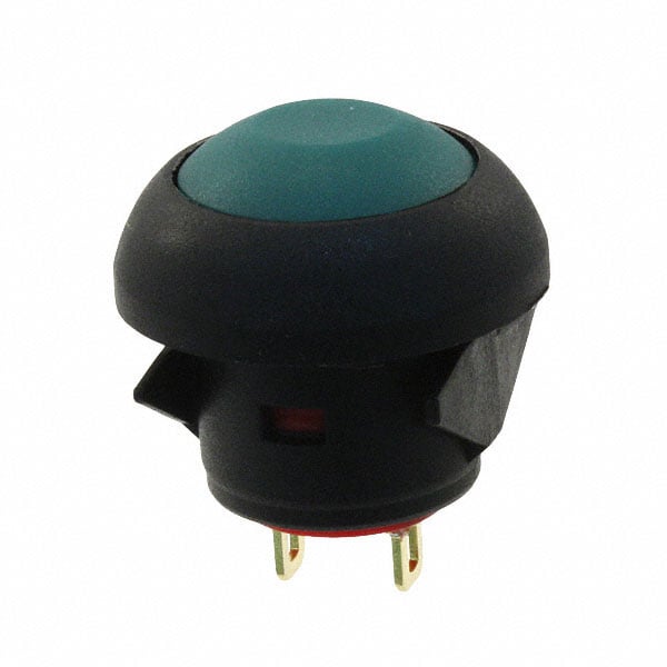 RP8100B1M1CEBLKGRNNIL by E-Switch - SWITCH PB SPST-NO 0.125A 125V