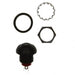 RP8100B2M1CEBLKBLKBLU by E-Switch - SWITCH PB SPST-NO 0.125A 125V
