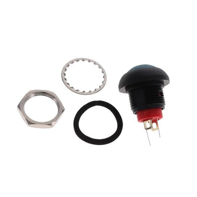 RP8100B2M1CEBLKGRNYEL by E-Switch - SWITCH PB SPST-NO 0.125A 125V