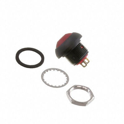 RP8100B2M1CEBLKREDNIL by E-Switch - SWITCH PB SPST-NO 0.125A 125V