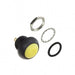 RP8100B2M1CEBLKYELNIL by E-Switch - SWITCH PB SPST-NO 0.125A 125V