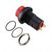 RP8201B2M1CEBLKREDNIL by E-Switch - PUSH SWITCH SPST 0.1A 24V