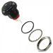RP8300B2M1CEBLKBLKBLU by E-Switch - SWITCH PB SPST-NO 200MA 250V