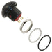 RP8300B2M1CEBLKBLKNIL by E-Switch - SWITCH PB SPST-NO 200MA 250V