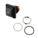 RP8400B2M1CEBLKBLKBLU by E-Switch - SWITCH PB SPST-NO 0.125A 125V