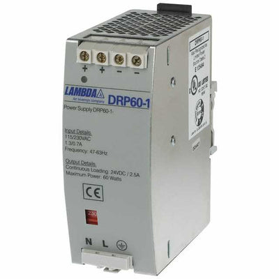 RR-IDC-24VDC-LR by Texas Instruments - RFID SUPPLY 24V 2.5A FOR LR RDR