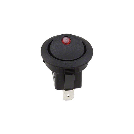 RR11131100-214 by E-Switch - ROCKER SWITCH SPST 10A 125V