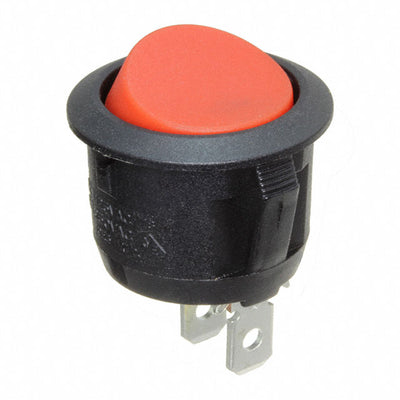 RR3112ABLKREDNEFO by E-Switch - ROCKER SWITCH SPST 16A 125V