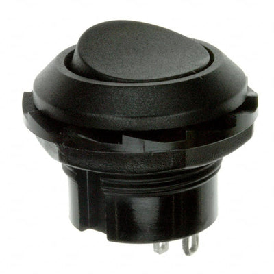 RR3130ABLKBLKES by E-Switch - ROCKER SWITCH SPST 10A 125V