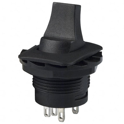 RR3405ALGRN by E-Switch - ROCKER SWITCH SPST 10A 125V