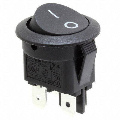 RR81231121 by E-Switch - ROCKER SWITCH DPST 10A 125V