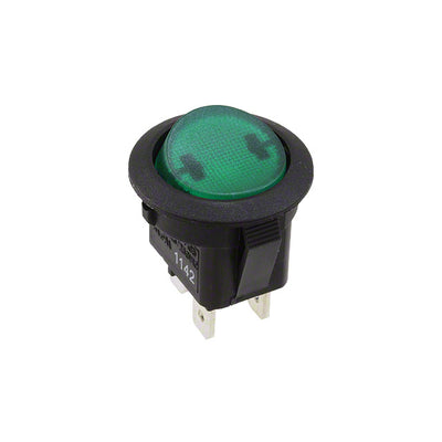 RR812C1000-136 by E-Switch - ROCKER SWITCH DPST 16A 125V