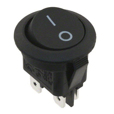 RR812C1121 by E-Switch - ROCKER SWITCH DPST 16A 125V